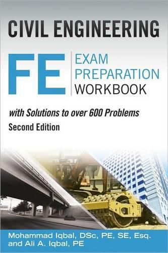 Cover image for Civil Engineering FE Exam Preparation Workbook