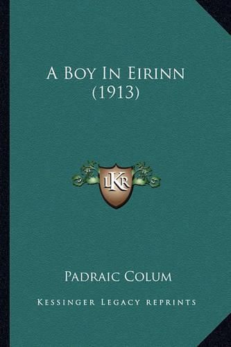 Cover image for A Boy in Eirinn (1913)