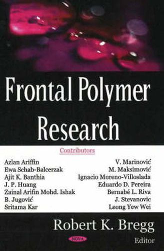 Cover image for Frontal Polymer Research