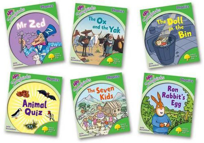 Cover image for Oxford Reading Tree: Stage 2: More Songbirds Phonics: Pack (6 Books, 1 of Each Title, Including Free Teaching Notes)