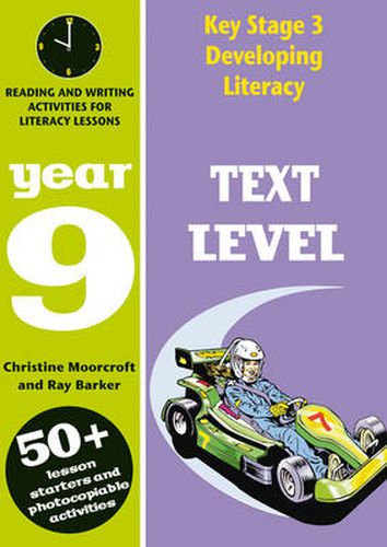 Cover image for Text Level: Year 9: Comprehension Activities for Literacy Lessions