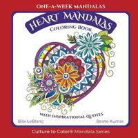 Cover image for One-A-Week Heart Mandalas