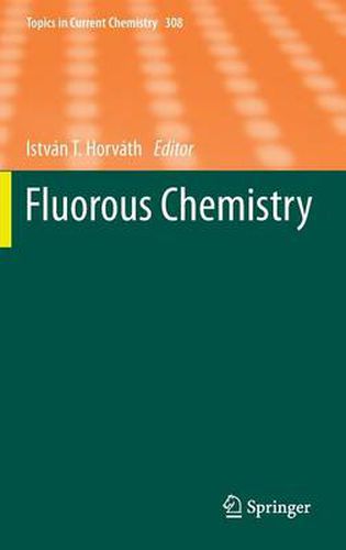 Cover image for Fluorous Chemistry