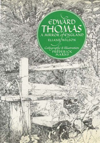 Cover image for Edward Thomas: A Mirror of England