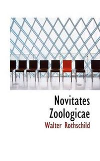 Cover image for Novitates Zoologicae