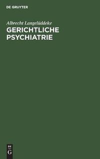 Cover image for Gerichtliche Psychiatrie