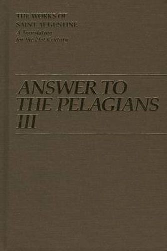 Answer to the Pelagians