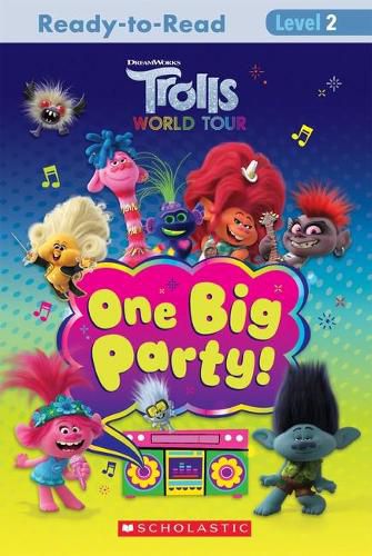 Cover image for Trolls World Tour: One Big Party! (Dreamworks: Reader, Level 2)