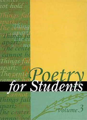 Cover image for Poetry for Students