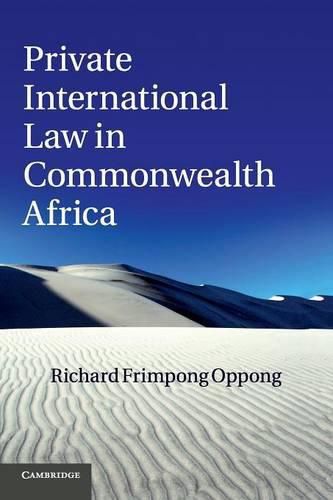 Cover image for Private International Law in Commonwealth Africa