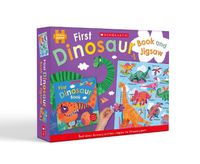 Cover image for First Dinosaur: Book and Jigsaw (Miles Kelly: 100 Pieces)