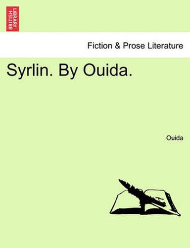 Cover image for Syrlin. by Ouida.