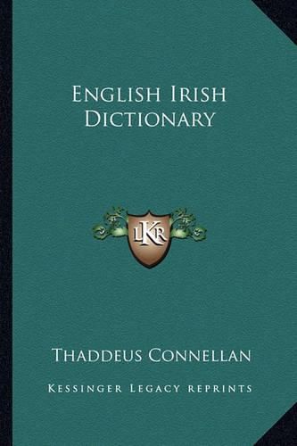 Cover image for English Irish Dictionary