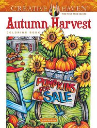 Cover image for Creative Haven Autumn Harvest Coloring Book