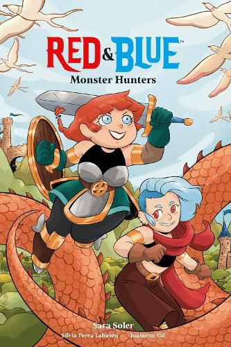 Cover image for Red & Blue: Monster Hunters