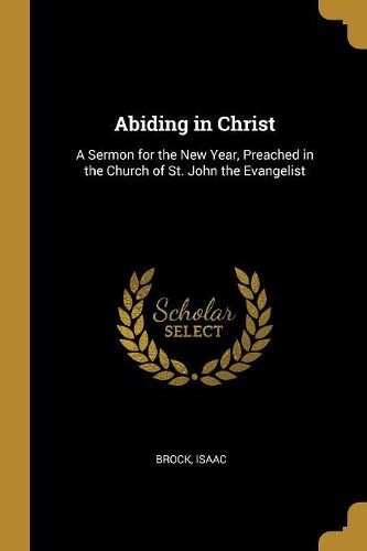 Cover image for Abiding in Christ