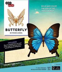 Cover image for IncrediBuilds: Butterfly 3D Wood Model