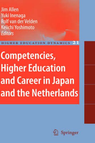 Cover image for Competencies, Higher Education and Career in Japan and the Netherlands