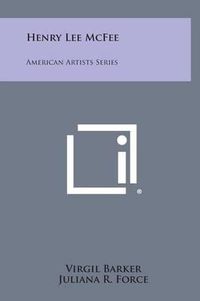 Cover image for Henry Lee McFee: American Artists Series
