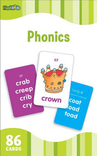 Cover image for Phonics Flash Cards