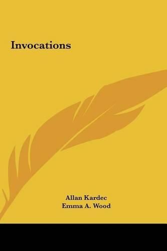 Cover image for Invocations Invocations