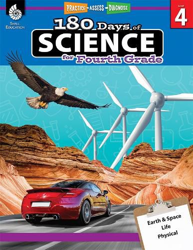 Cover image for 180 Days of Science for Fourth Grade: Practice, Assess, Diagnose