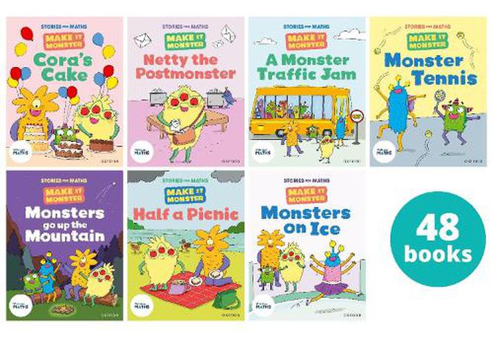 Stories for Maths: Make it Monsters Y1/P2 (48 book pack)