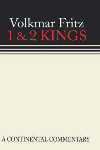 Cover image for 1 & 2 Kings: Continental Commentaries