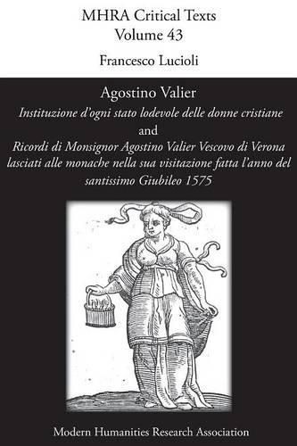 Cover image for Agostino Valier, 'Instituzione d'ogni stato lodevole delle donne cristiane