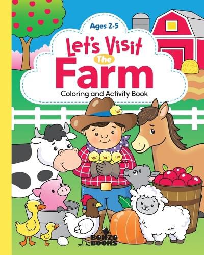 Cover image for Let's Visit the Farm; A Coloring and Activity Book