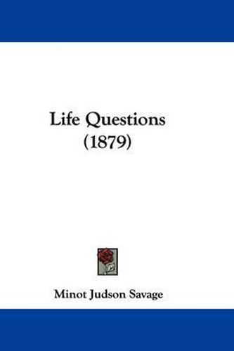 Cover image for Life Questions (1879)