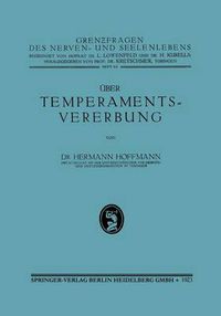 Cover image for UEber Temperamentsvererbung