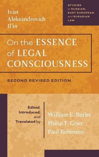 Cover image for On the Essence of Legal Consciousness