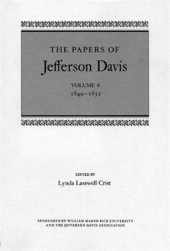 Cover image for The Papers of Jefferson Davis: 1849-1852