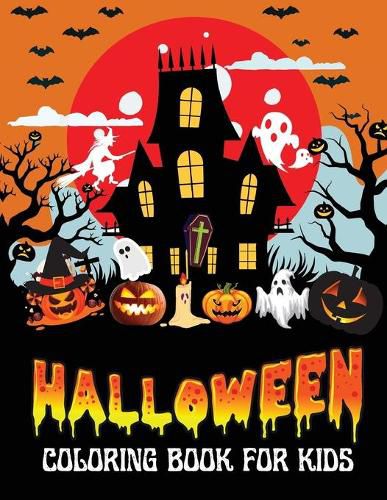 Cover image for Halloween Coloring book for kids