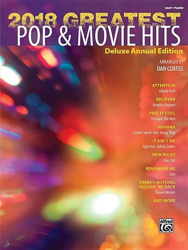 Cover image for 2018 Greatest Pop & Movie Hits: Deluxe Annual Edition