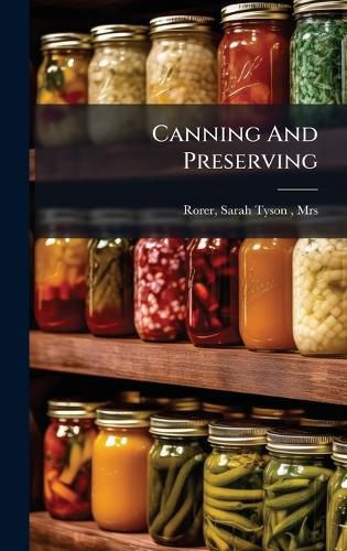 Cover image for Canning And Preserving