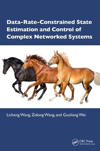 Data-Rate-Constrained State Estimation and Control of Complex Networked Systems