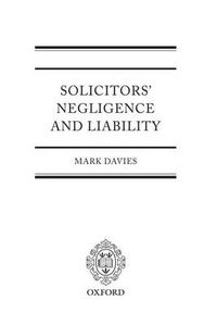 Cover image for Solicitors' Negligence and Liability