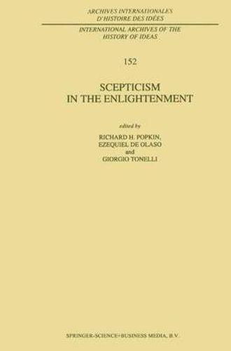 Cover image for Scepticism in the Enlightenment