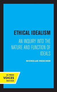 Cover image for Ethical Idealism