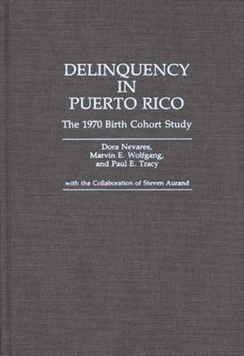 Cover image for Delinquency in Puerto Rico: The 1970 Birth Cohort Study