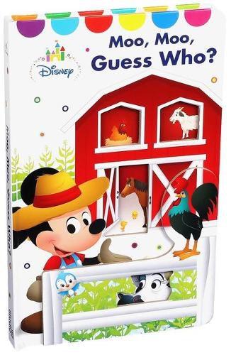 Cover image for Disney Baby Moo, Moo, Guess Who?