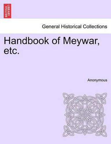 Cover image for Handbook of Meywar, Etc.