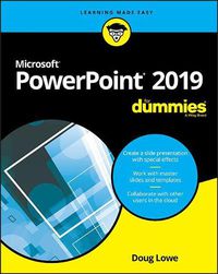 Cover image for PowerPoint 2019 For Dummies