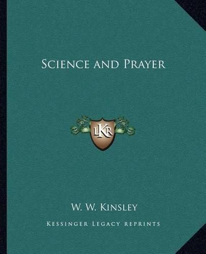 Cover image for Science and Prayer