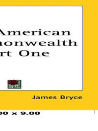Cover image for The American Commonwealth Part One