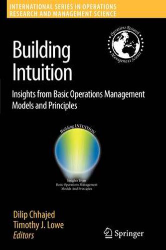 Cover image for Building Intuition: Insights from Basic Operations Management Models and Principles