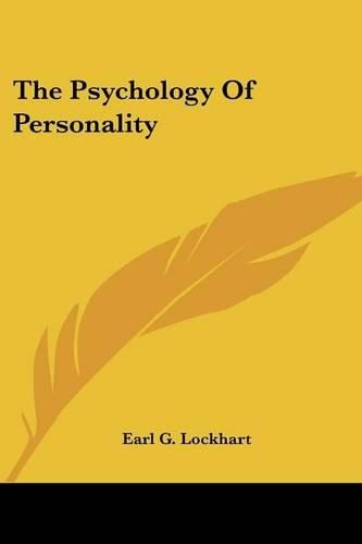 Cover image for The Psychology of Personality