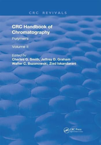 Cover image for CRC Handbook of Chromatography: Polymers